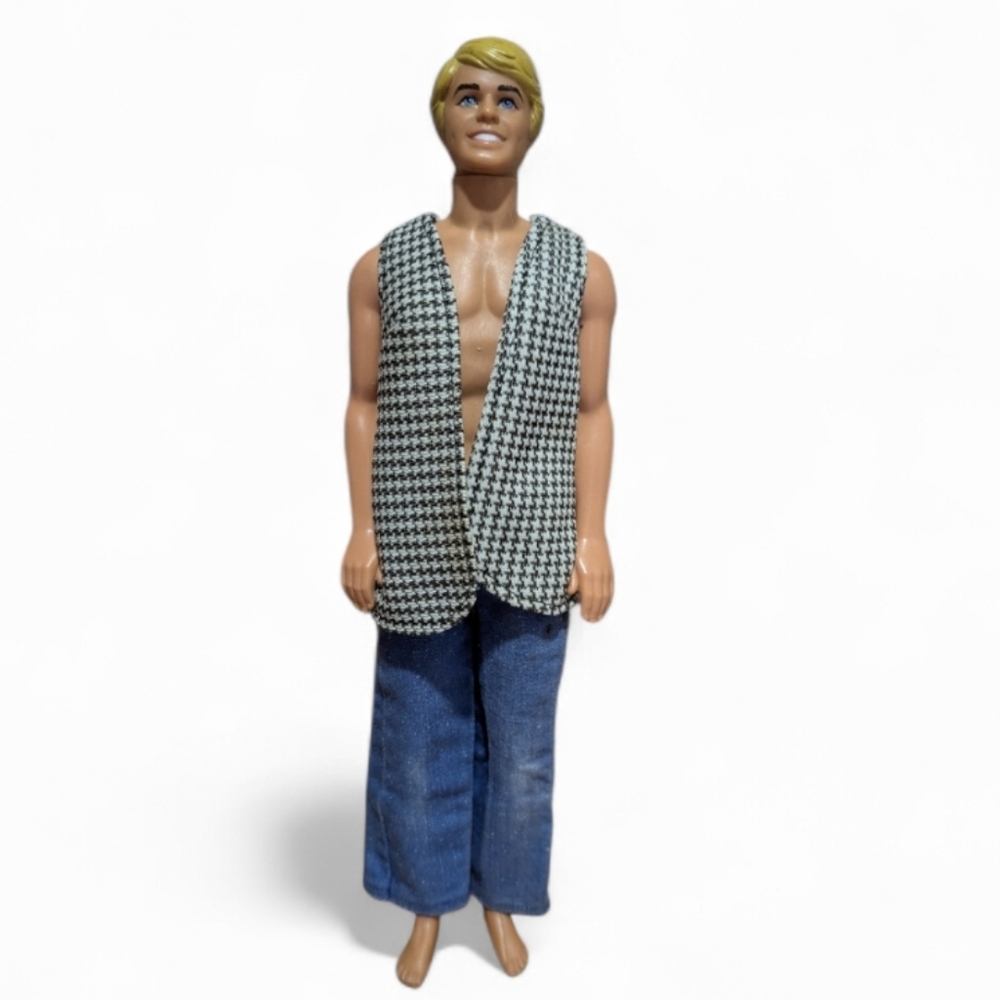 🕺 Vintage Ken Doll (c. 1968) – Mattel | Made in Hong Kong 🕺